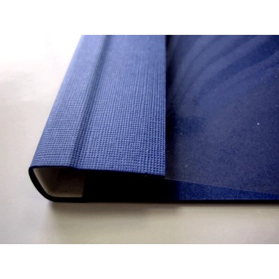 Мягкие обложки Opus C.BIND Softclear 299 х 214 AA 5 мм.темно синие 10 шт.
