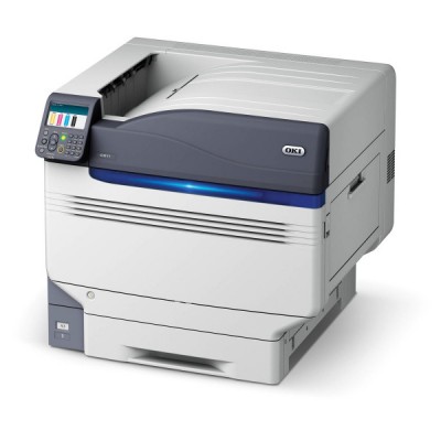 Принтер OKI PRO9541DN с белым тонер-картриджем для термотрансфера
